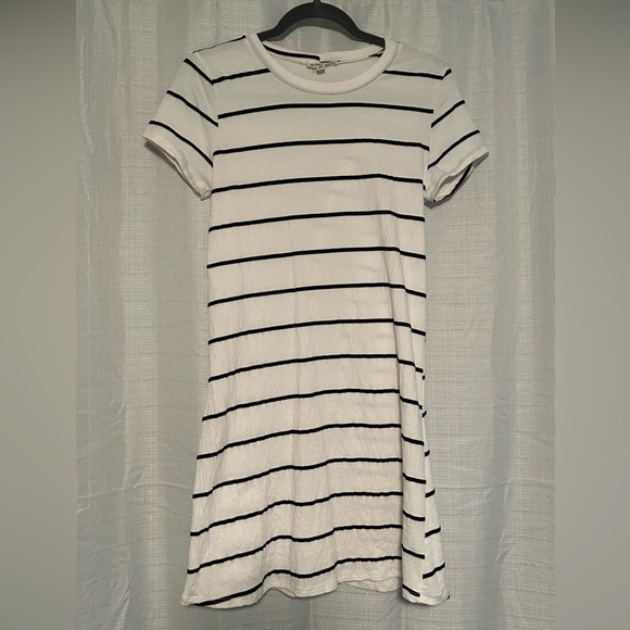 Black And White Striped T Shirt Dress 2026.Dresses | Black And White Striped Tshirt Dress | Poshmark